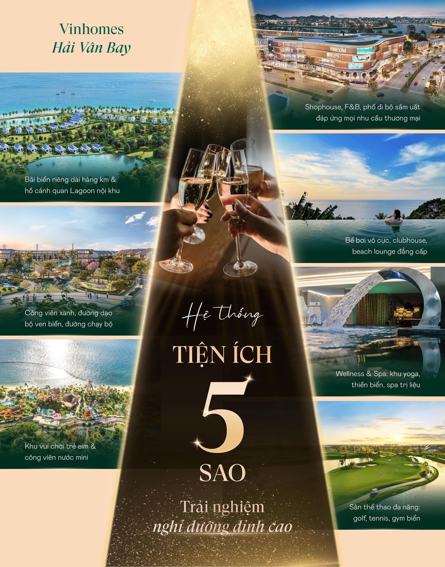 5 tiện ích nổi bật Vinhomes Hải Vân Bay Đà Nẵng