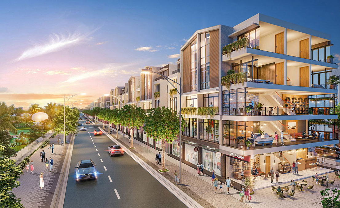 Shophouse Vinhomes Làng Vân